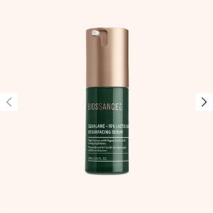 Biossance Squalane Resurfacing Serum in Green and Gold